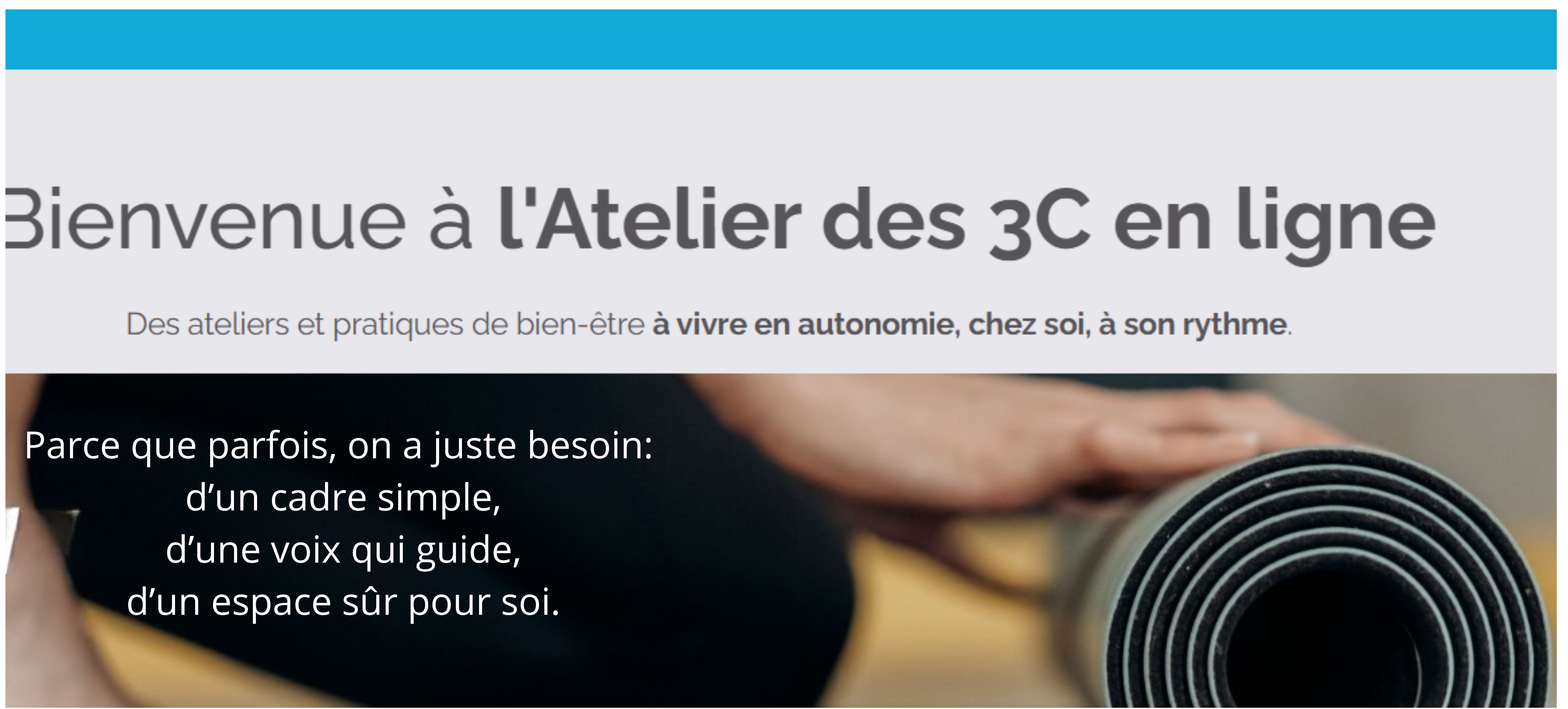 Parce que parfois, on a juste besoin d’un cadre simple, d’une voix qui guide, d’un espace sûr pour soi.2